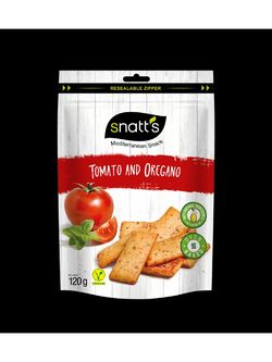 Snatt's Snatt´s - chlebíčky tomato, oregáno 120g