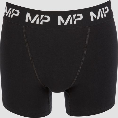 MP  MP pánské boxerky Essentials – Černé (3 ks) - XXS