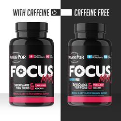 Focus Max - Nootropikum v kapslích 100 caps s kofeinem