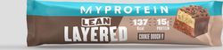 MyProtein  Lean Layered Bar - 6 x 40g - Chocolate and Cookie Dough