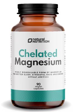 100% Chelated Magnesium kapsle