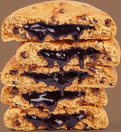 Myprotein  Plněné proteinové cookies - Čokoládové kousky