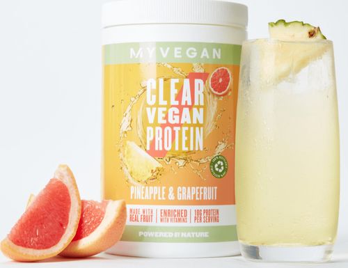 Myvegan  Clear Vegan Protein - 320g - Pineapple & Grapefruit