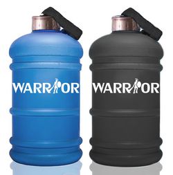 Hydrator - Kanystr na vodu Warrior 2,2l s matným povrchem modrá BLUE