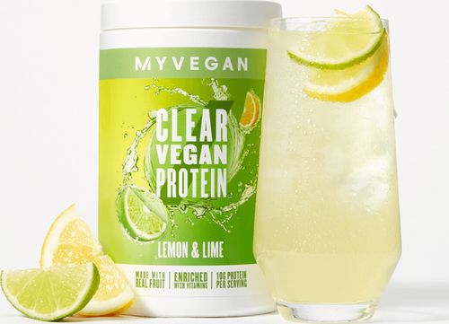 Myvegan  Clear Vegan Protein - 640g - Citrón a Limetka