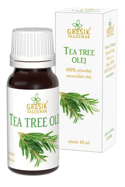 GREŠÍK Přírodní esenciální olej - Tea Tree 10 ml