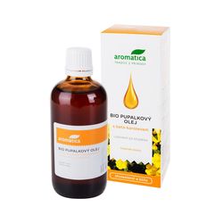 AROMATICA BIO Pupalkový olej s beta-karotenem a vitamínem E 100 ml