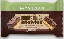 Myvegan  Vegan Double Dough Brownie - 12 x 60g - Čokoládové kousky
