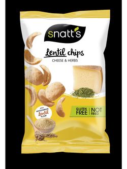Snatt's Snatt´s Lentil chips - sýr, bylinky 85g BEZLEPKOVÉ