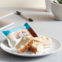 Myprotein  Double Dough Brownie - 12 x 60g - White Chocolate and Marshmallow