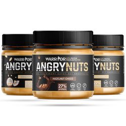 Angry Nuts - oříškové proteinové máslo 450g Hazelnut/Choco