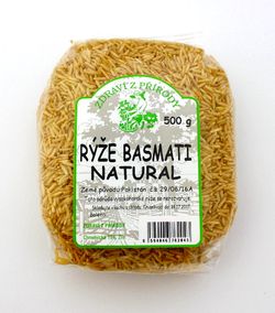Zdraví z přírody Rýže basmati natural 500g